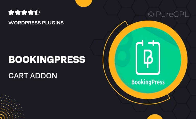 bookingpress cart addon
