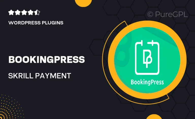 bookingpress skrill payment gateway addon