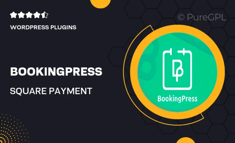 bookingpress square payment gateway addon