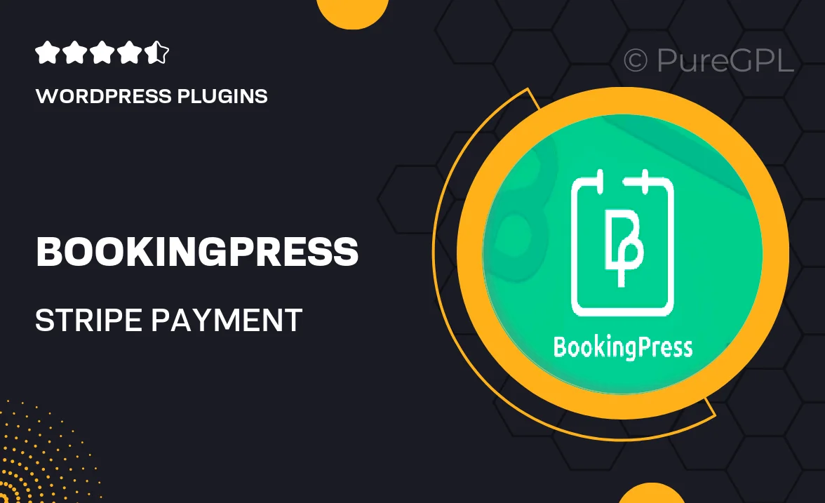 Bookingpress | Stripe Payment Gateway Addon