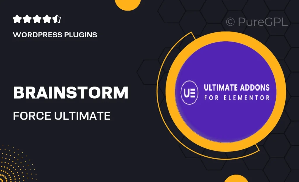 BrainStorm Force | Ultimate Addons for Elementor 6 BrainStorm Force | Ultimate Addons for Elementor