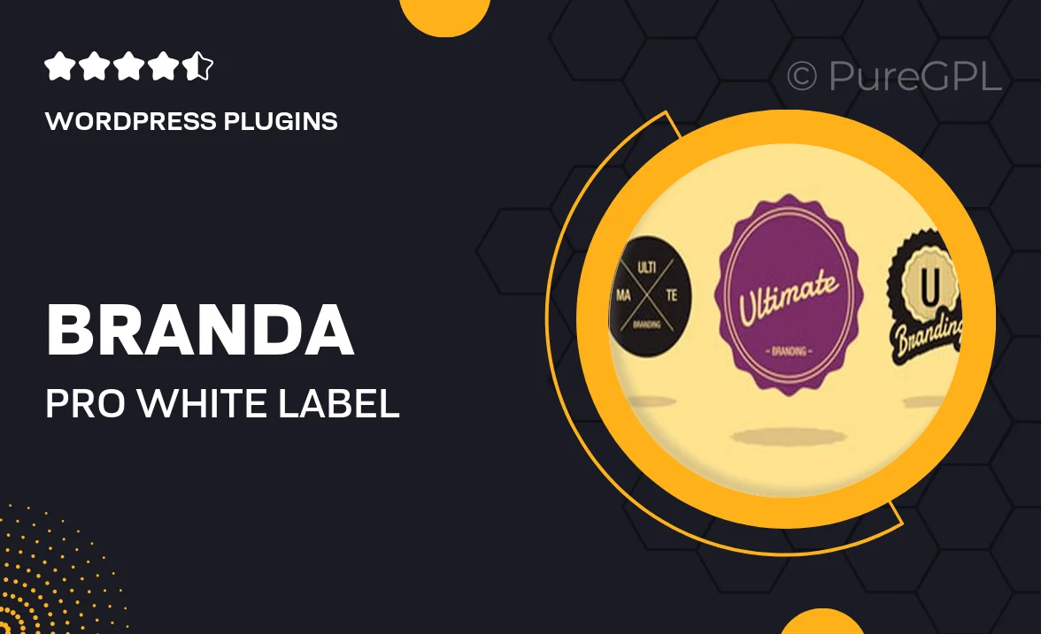 Branda Pro – White Label your WordPress Websites