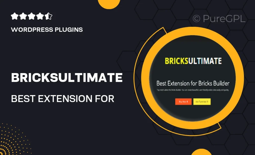 BricksUltimate – Best Extension for Bricks Builder feature image