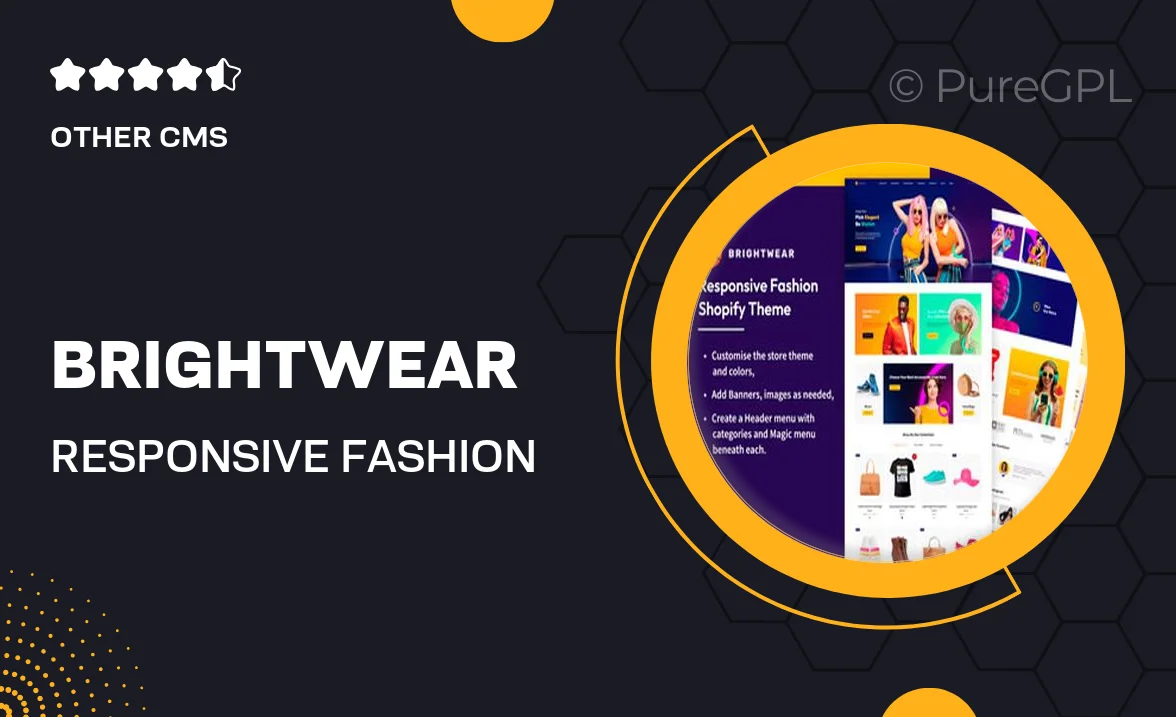 Brightwear – Responsive Fashion Shopify Theme