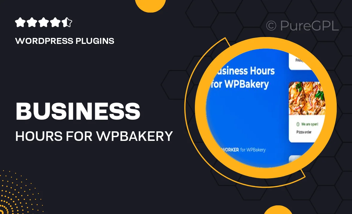 Business Hours for WPBakery – Worker