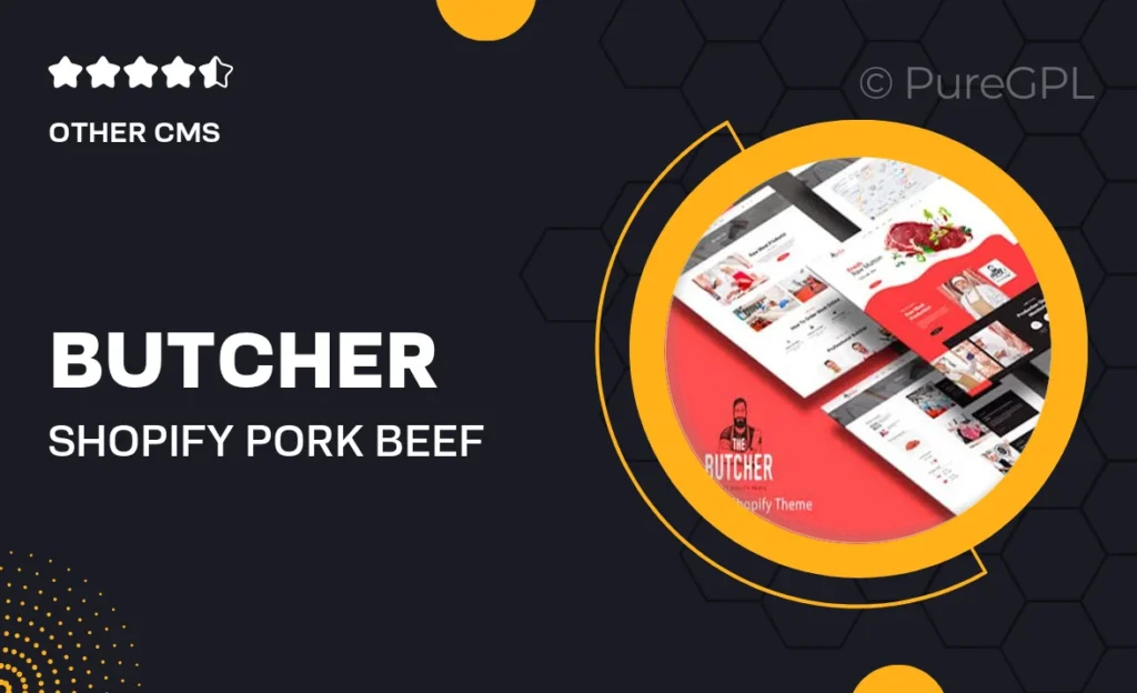 Butcher – Shopify Pork, Beef Sea Food Meat Store 19 Butcher – Shopify Pork, Beef Sea Food Meat Store