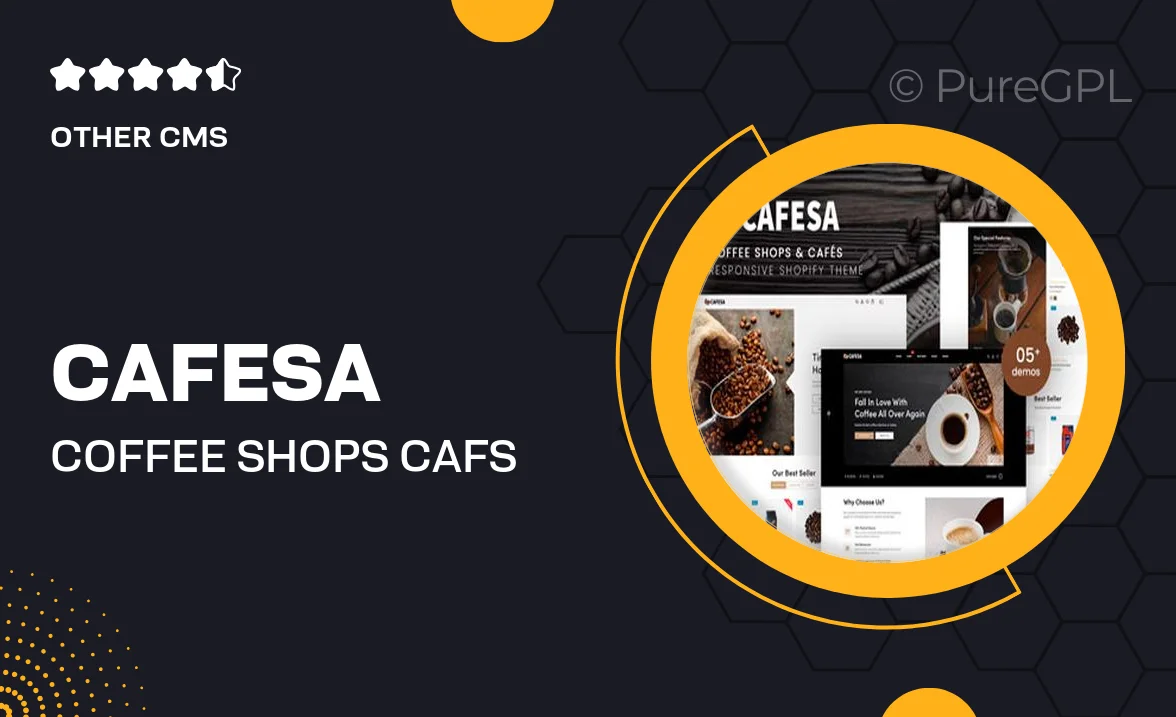 Cafesa – Coffee Shops & Cafés Shopify Theme