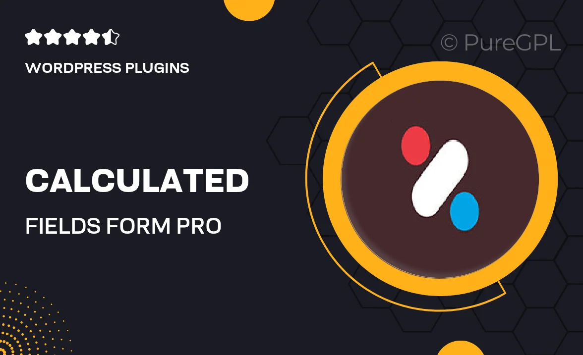 Calculated Fields Form Pro