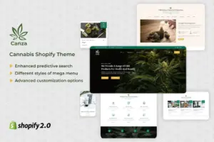 Canza – Medical Marijuana Shopify Theme