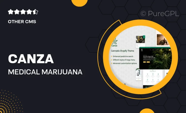 canza medical marijuana shopify theme