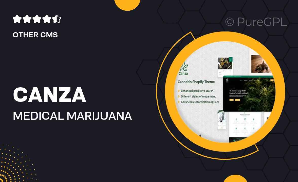 Canza – Medical Marijuana Shopify Theme