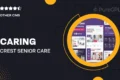 Caring Crest – Senior Care & Elderly Nursing Elementor Template Kit