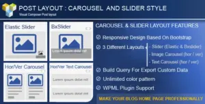 Carousel + Slider for Visual Composer