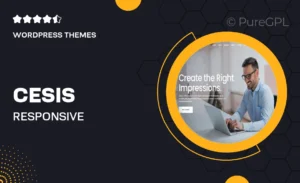 Cesis | Responsive Multi-Purpose WordPress Theme