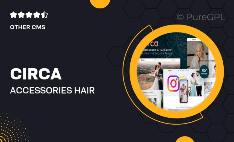 circa accessories hair shop shopify theme
