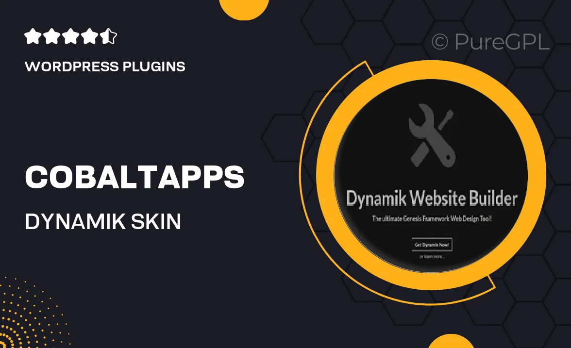 Cobaltapps | Dynamik Skin InspirePress