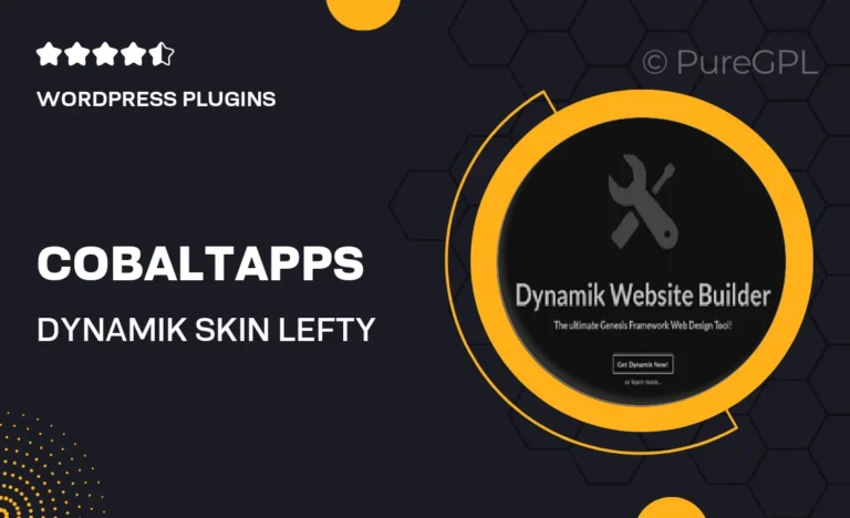 cobaltapps dynamik skin lefty