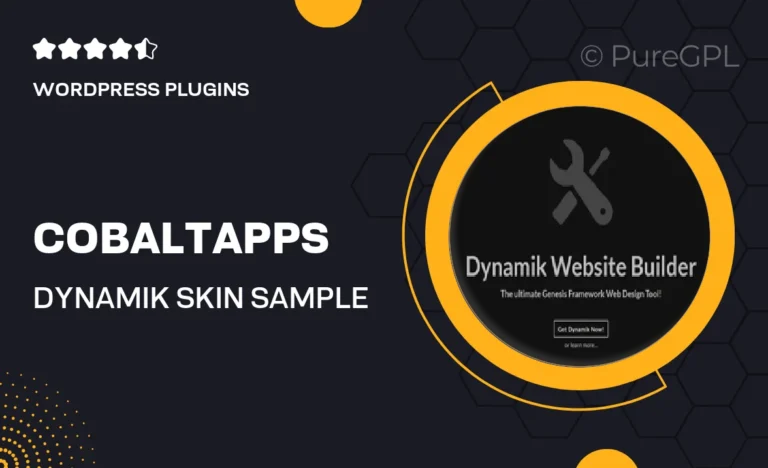 cobaltapps dynamik skin sample