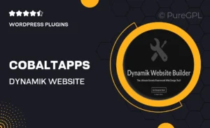 Cobaltapps | Dynamik Website Builder