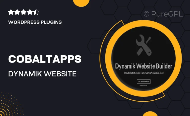 cobaltapps dynamik website builder