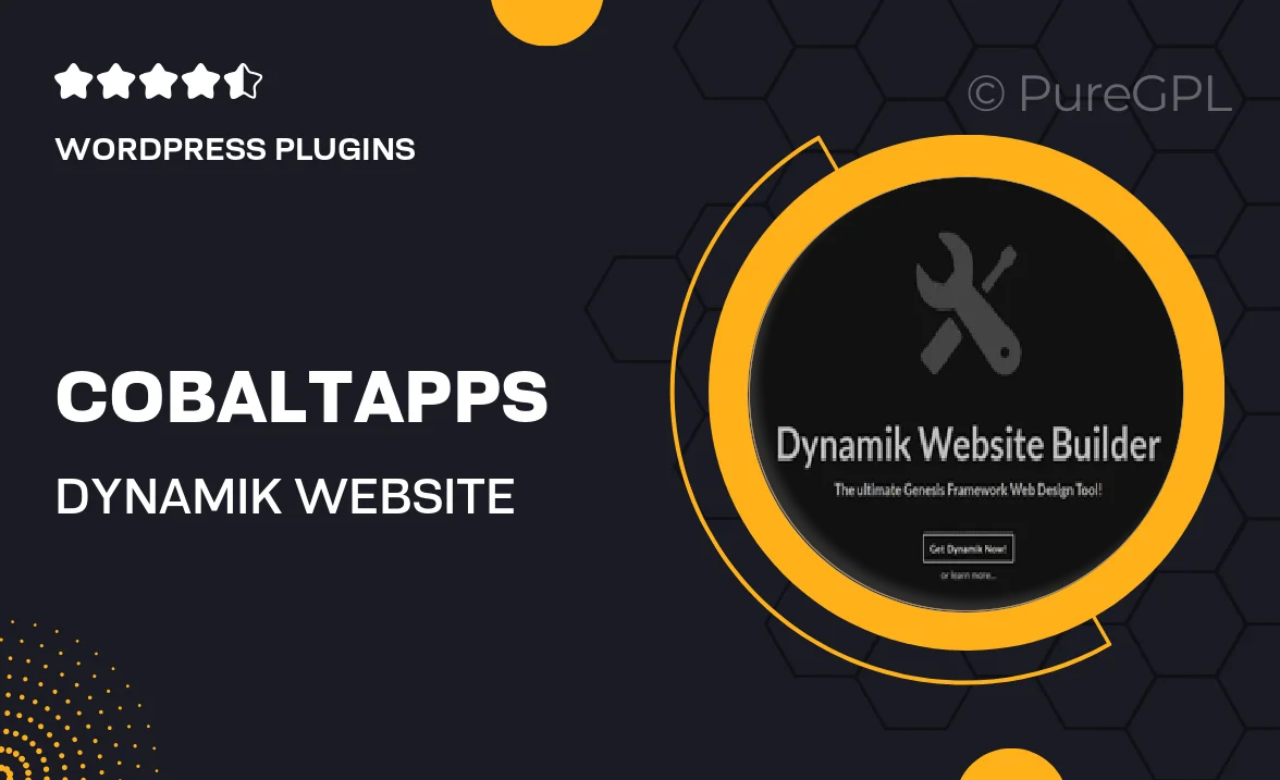 Cobaltapps | Dynamik Website Builder