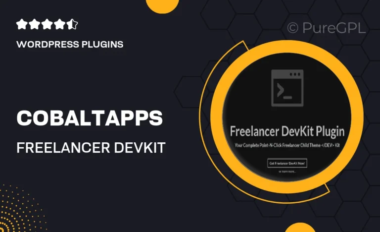 cobaltapps freelancer devkit