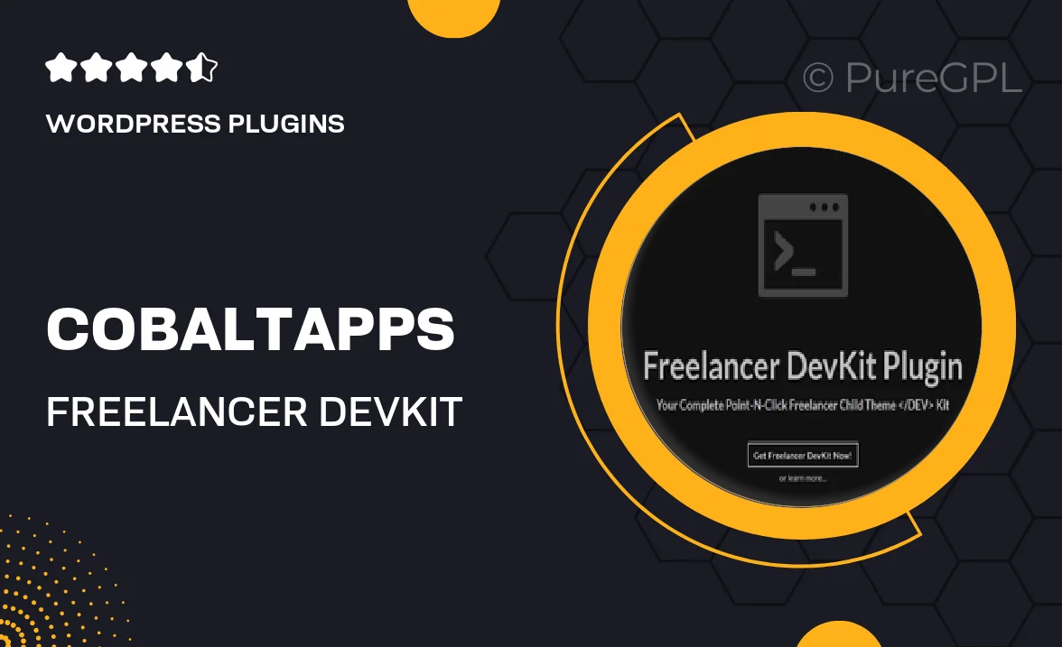 Cobaltapps | Freelancer DevKit