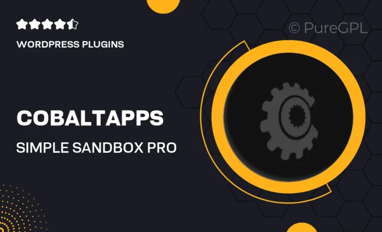 cobaltapps simple sandbox pro manager