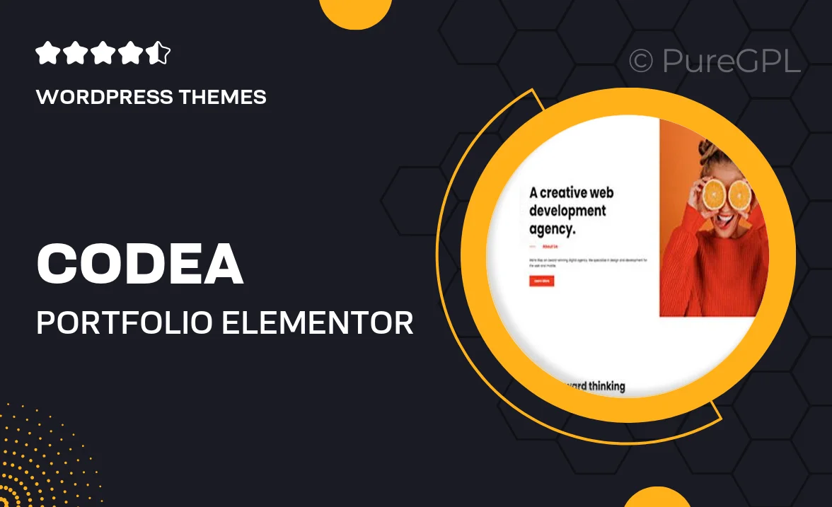 Codea – Portfolio Elementor Kit