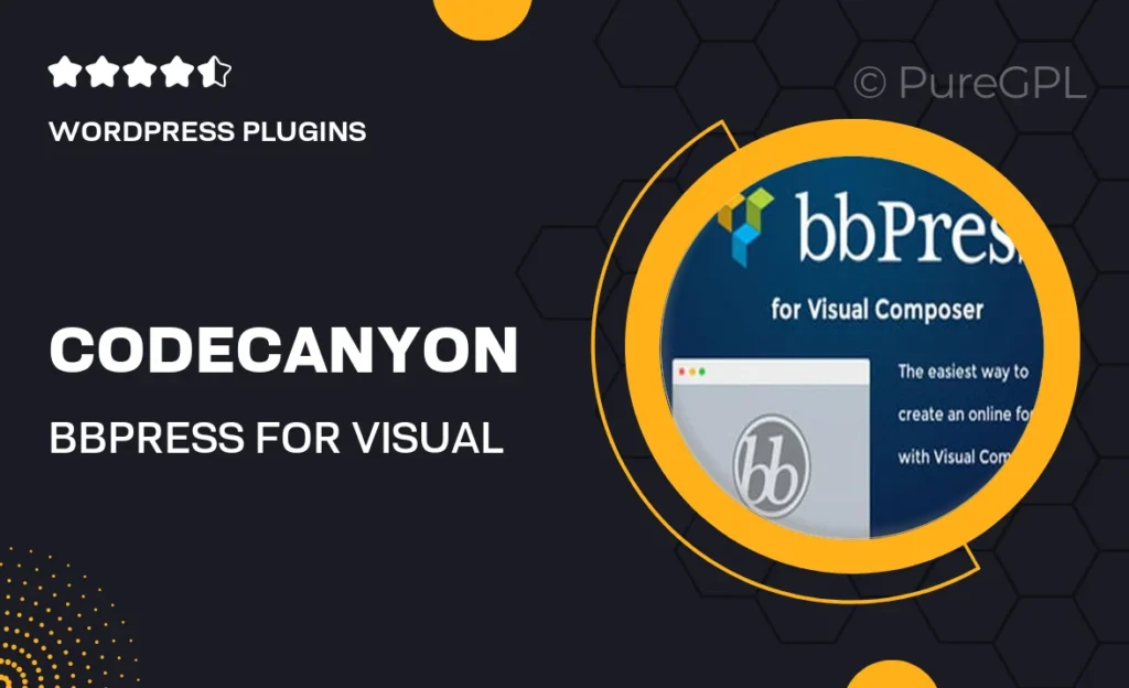 Codecanyon | bbPress for Visual Composer 14 Codecanyon | bbPress for Visual Composer