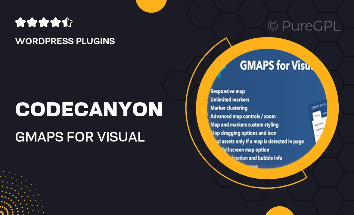 Codecanyon | GMAPS for Visual Composer