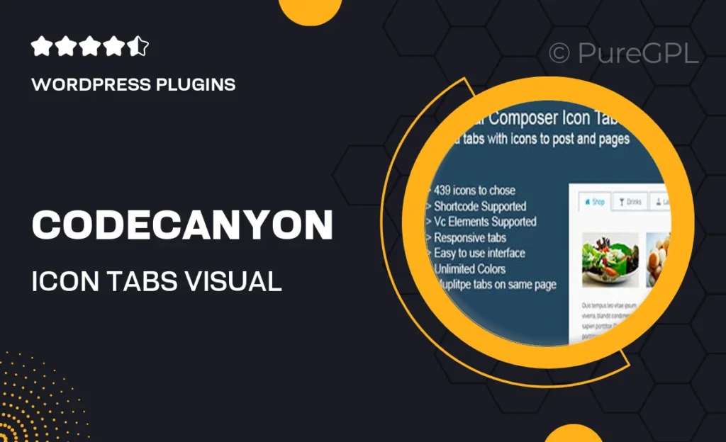 Codecanyon | Icon Tabs – Visual Composer 26 Codecanyon | Icon Tabs – Visual Composer