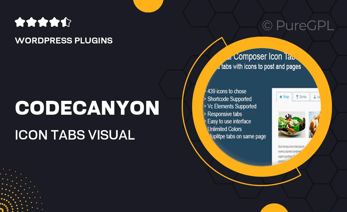 Codecanyon | Icon Tabs – Visual Composer