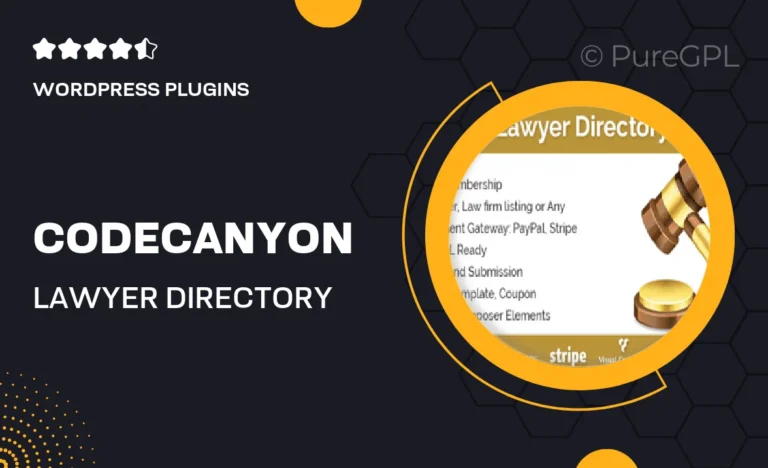 codecanyon lawyer directory