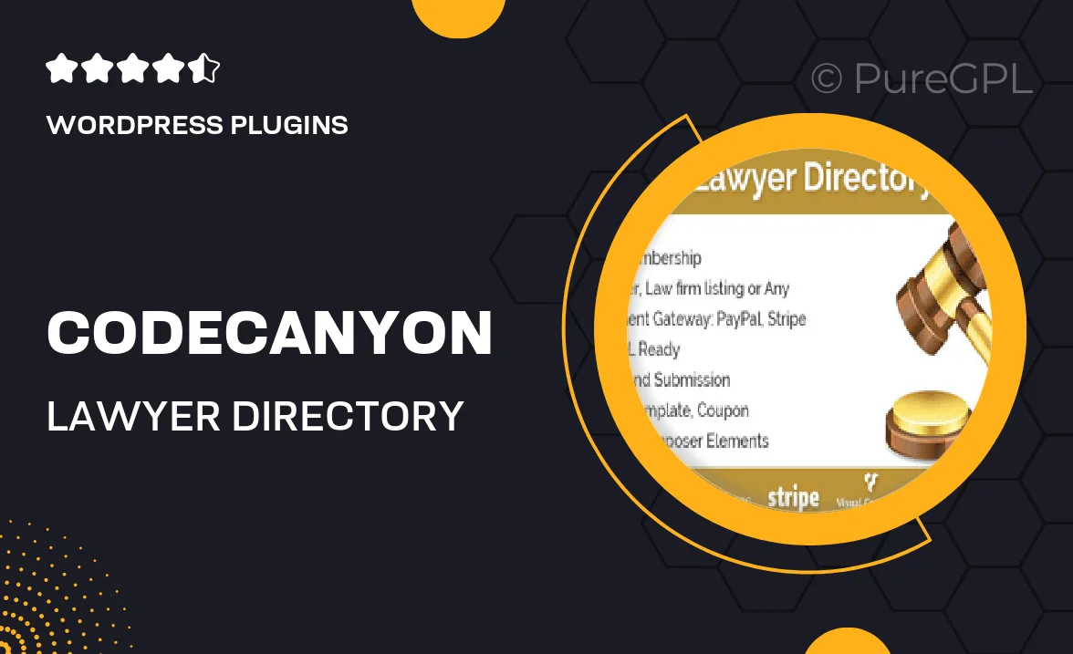 Codecanyon | Lawyer Directory