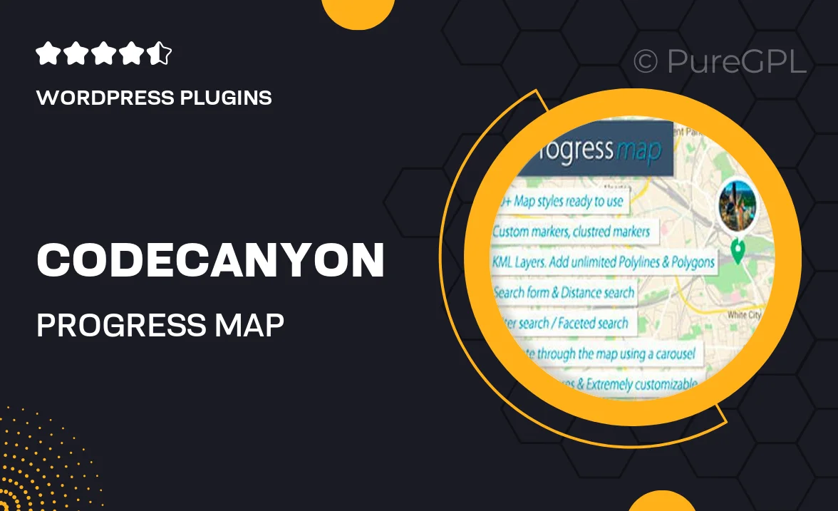 Codecanyon | Progress Map WordPress Plugin