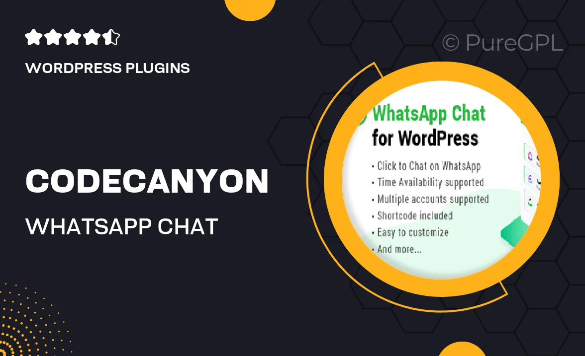 Codecanyon | WhatsApp Chat WordPress