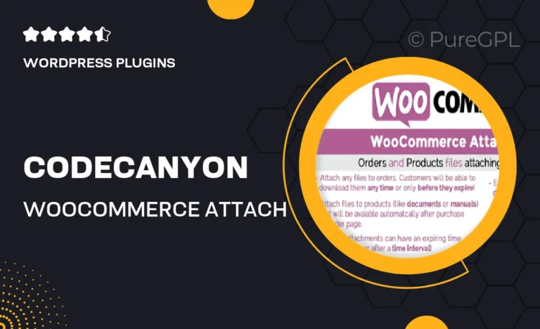 codecanyon woocommerce attach me