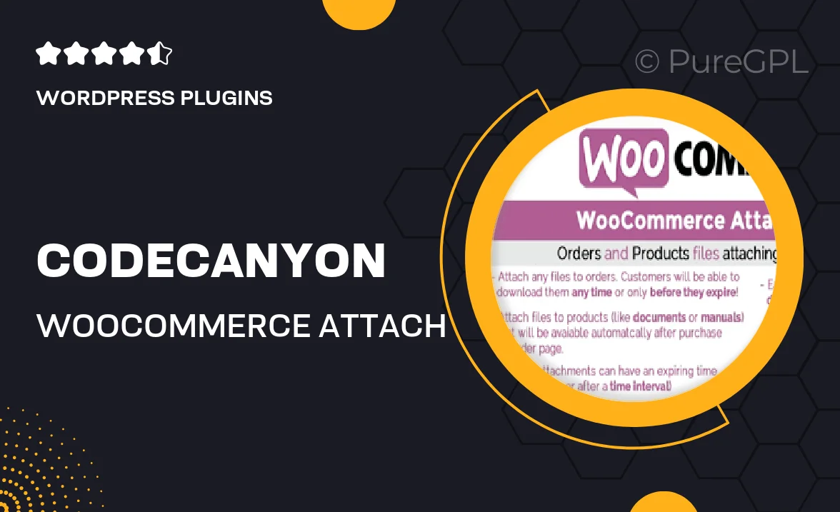 Codecanyon | WooCommerce Attach Me!