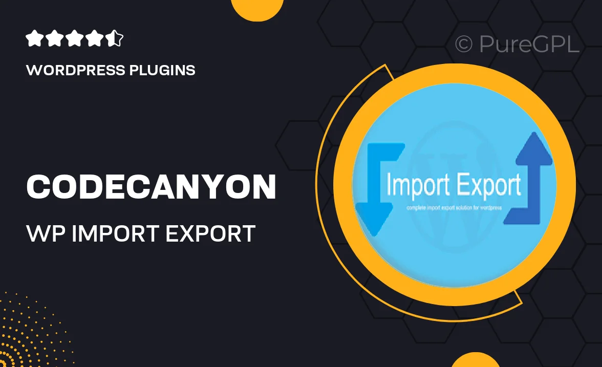 Codecanyon | WP Import Export