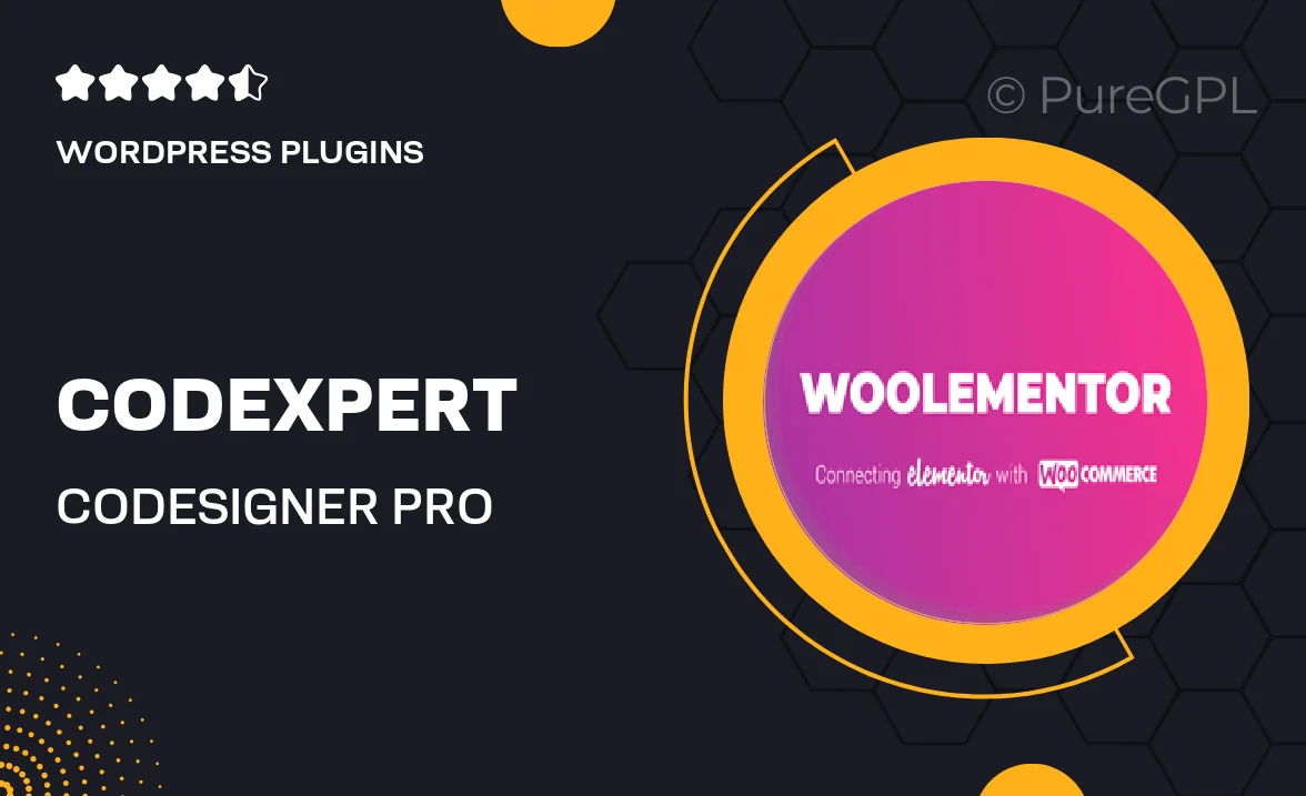 Codexpert | CoDesigner Pro (formerly Woolementor)