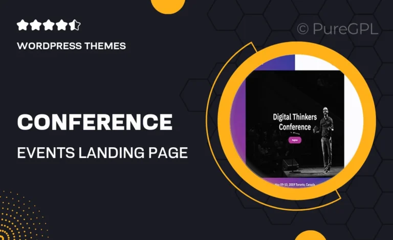 conference events landing page