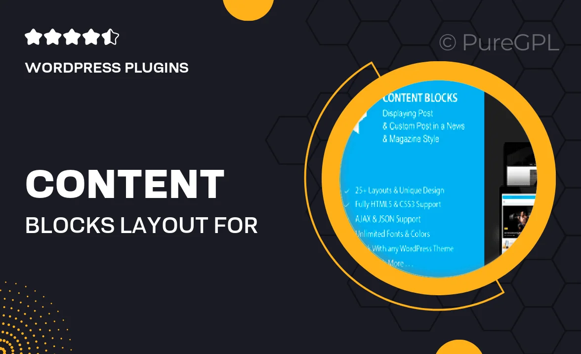 Content Blocks Layout For WPBakery Page Builder (Visual Composer) – News & Magazine Style