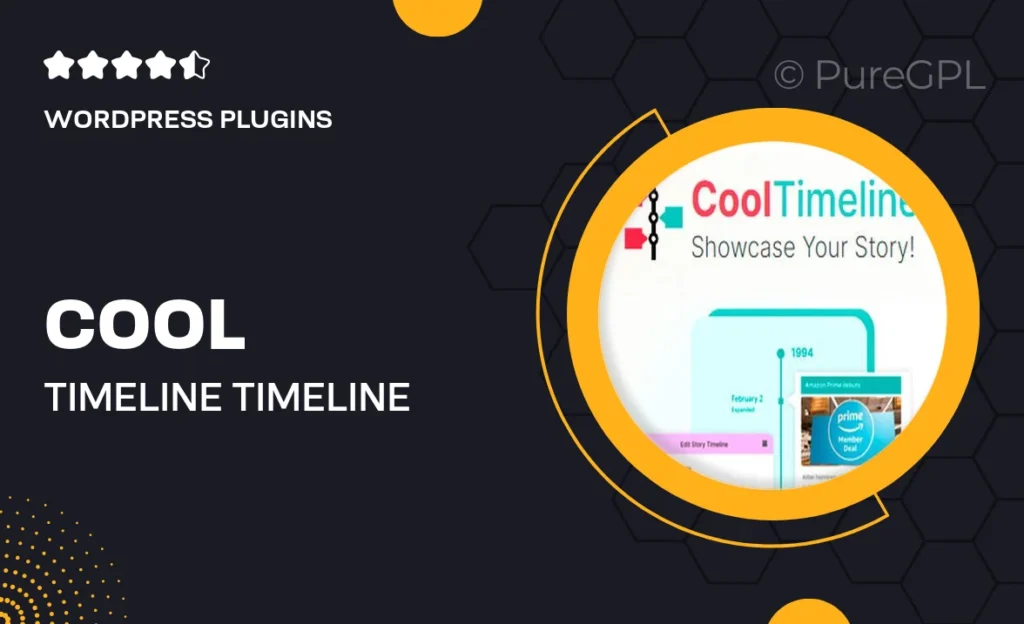 Cool Timeline | Timeline Widget Pro For Elementor feature image