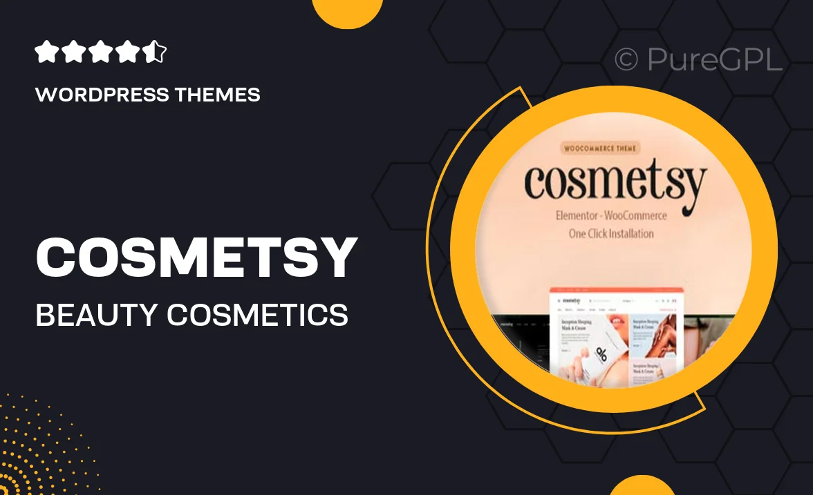 Cosmetsy – Beauty Cosmetics Shop Theme
