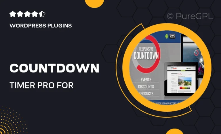 countdown timer pro for wpbakery page builder visual composer addon