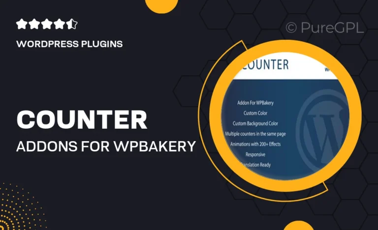 counter addons for wpbakery page builder wordpres plugin