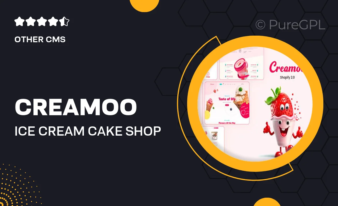 Creamoo – Ice Cream & Cake Shop Shopify Theme