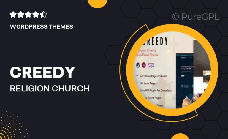 creedy religion church theme