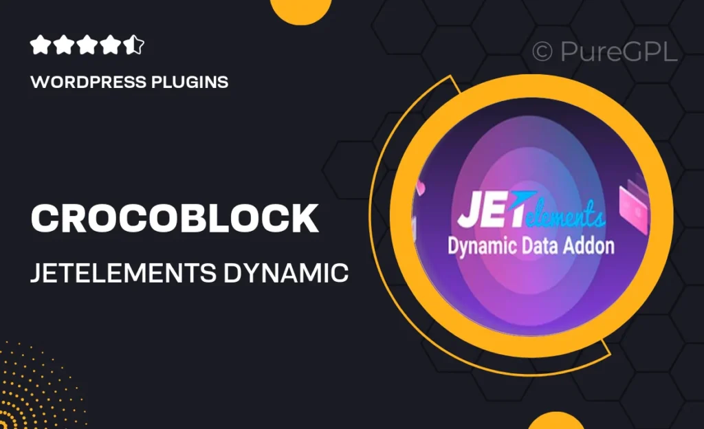 Crocoblock | JetElements Dynamic Data 38 Crocoblock | JetElements Dynamic Data